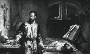 مساهمات Andreas Vesalius في علم الأحياء والعلوم