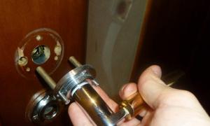 Как да премахнете дръжката от вратата: интериор или вход