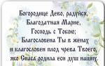 Чудотворна молитва към Царице Небесна - Радвай се Богородице Дево