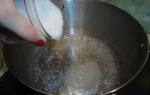 Gătim corect siropul de zahăr - procesul de gătire și timpul de gătire